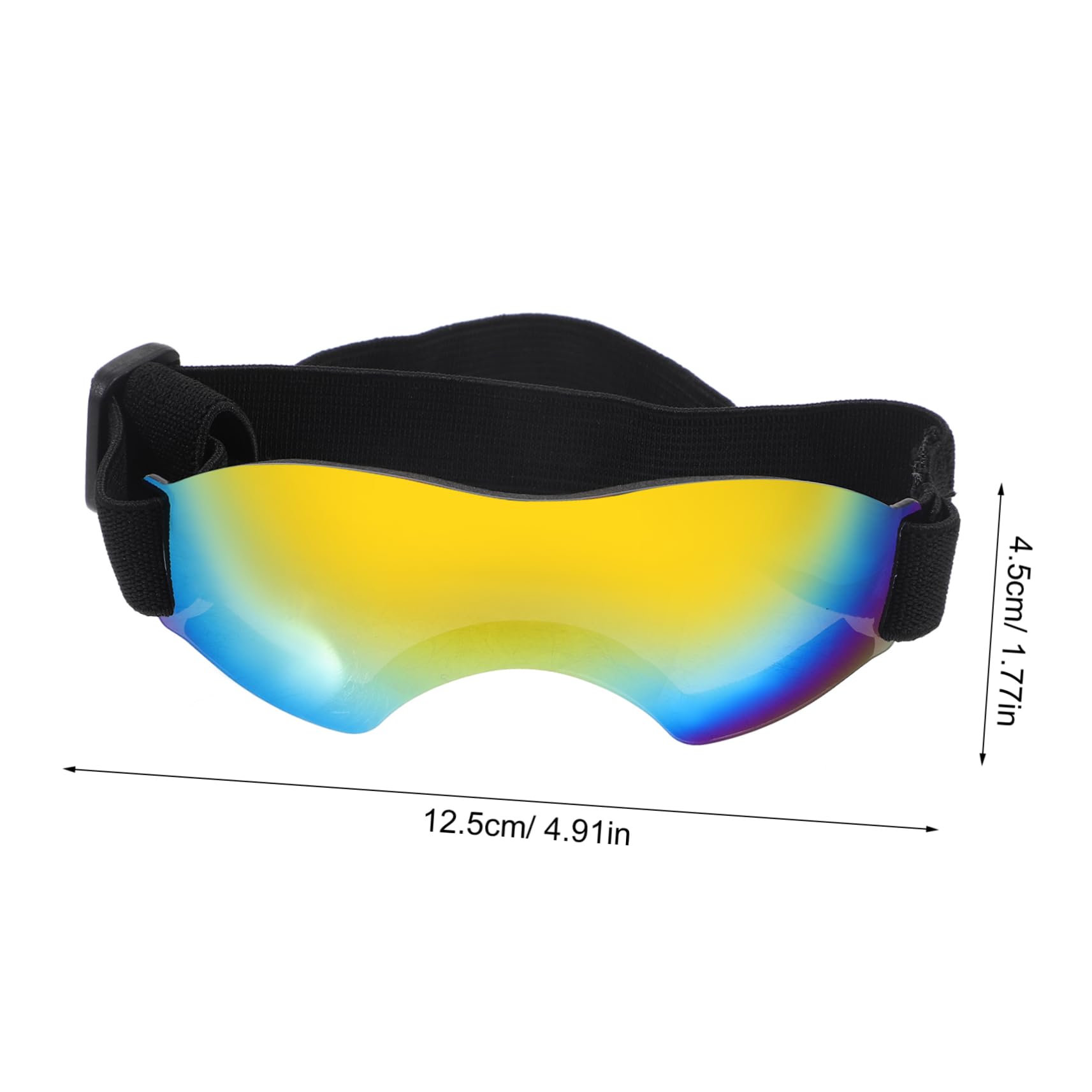 Abaodam Dog Goggles Small Breed Pet Sunglasses Uv Windproof Glasses for Parties