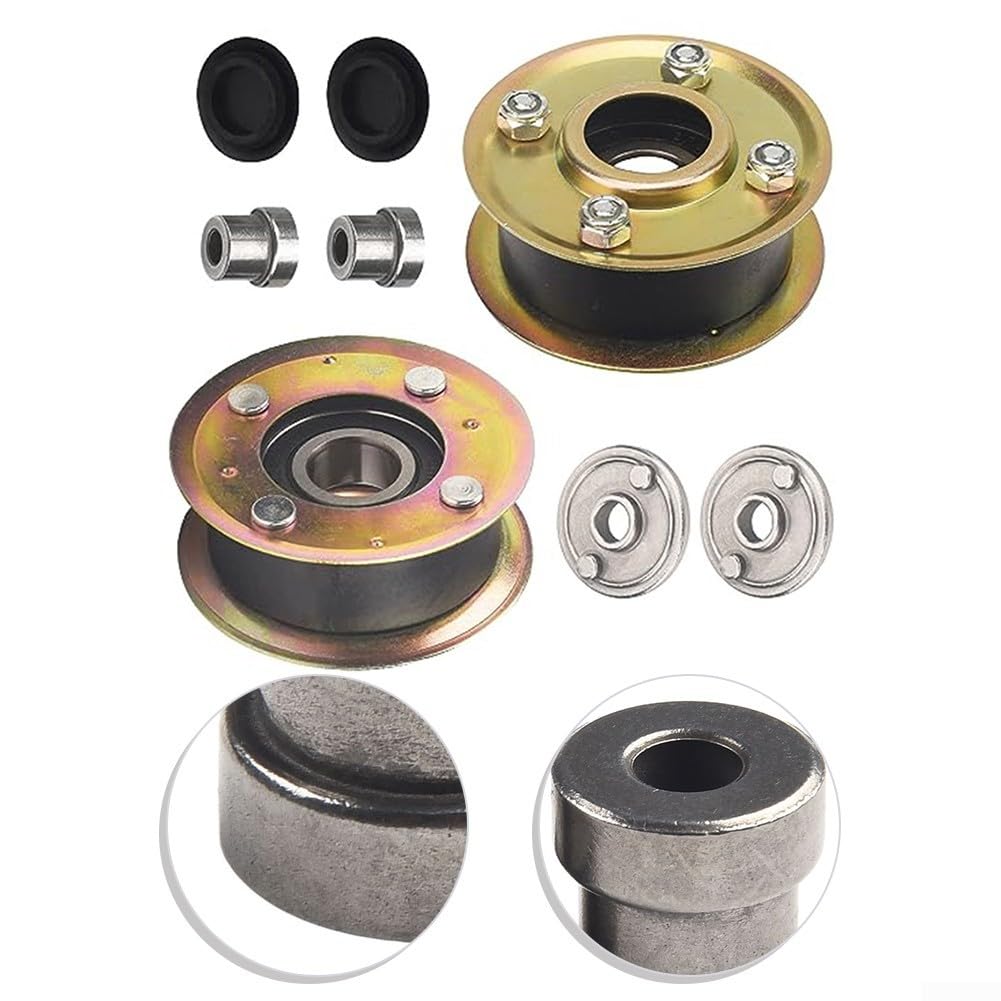Kit pulegge folle per tosaerba Kit pulegge folli in metallo Kit pulegge folli tosaerba kit parti di ricambio 131-4529 125-2532 per 20199 20200 21199 21200 22200 22210 ECKA30