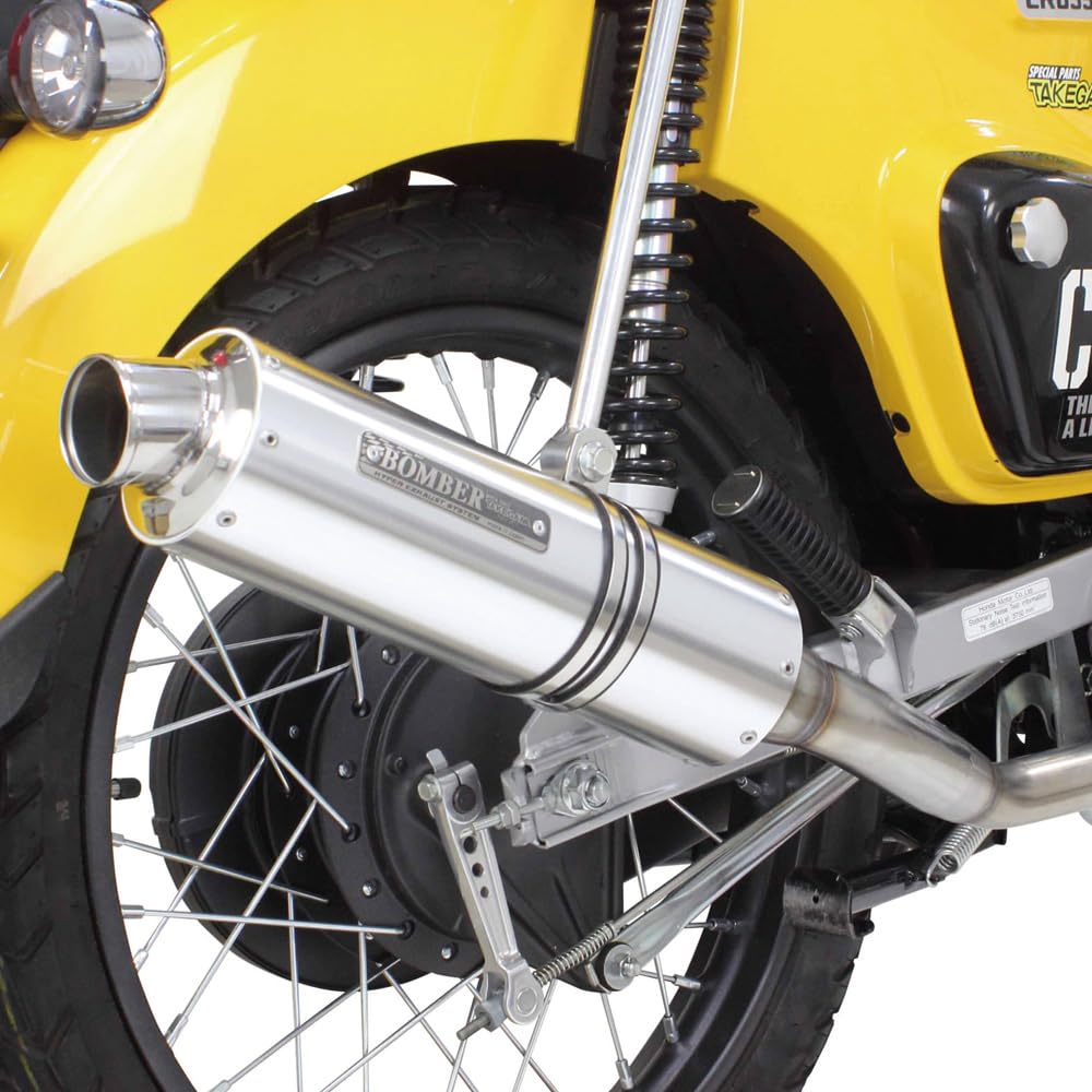 タケガワ　ボンバーマフラー クロスカブ110【JA10E】用 スペシャルパーツ武川 SP武川 SPタケガワ ボンバーマフラー