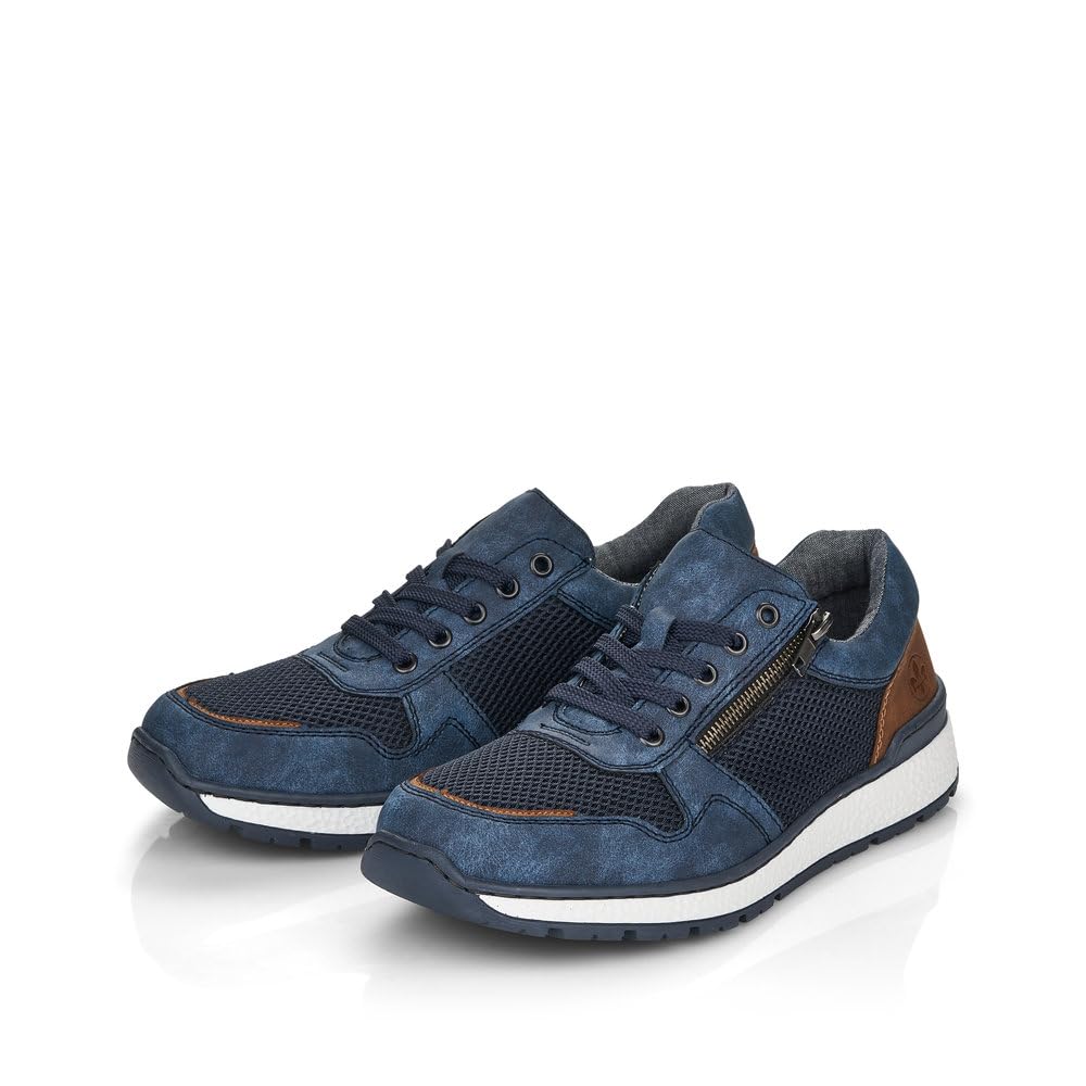 Rieker Uomo Sneaker B9006, Uomini Sneaker Basse,Soletta Removibile