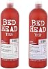 TIGI Haircare Bed Head Urban Antidotes Resurrection for Hair Shampoo and Conditioner 750 ml - Pack of 2