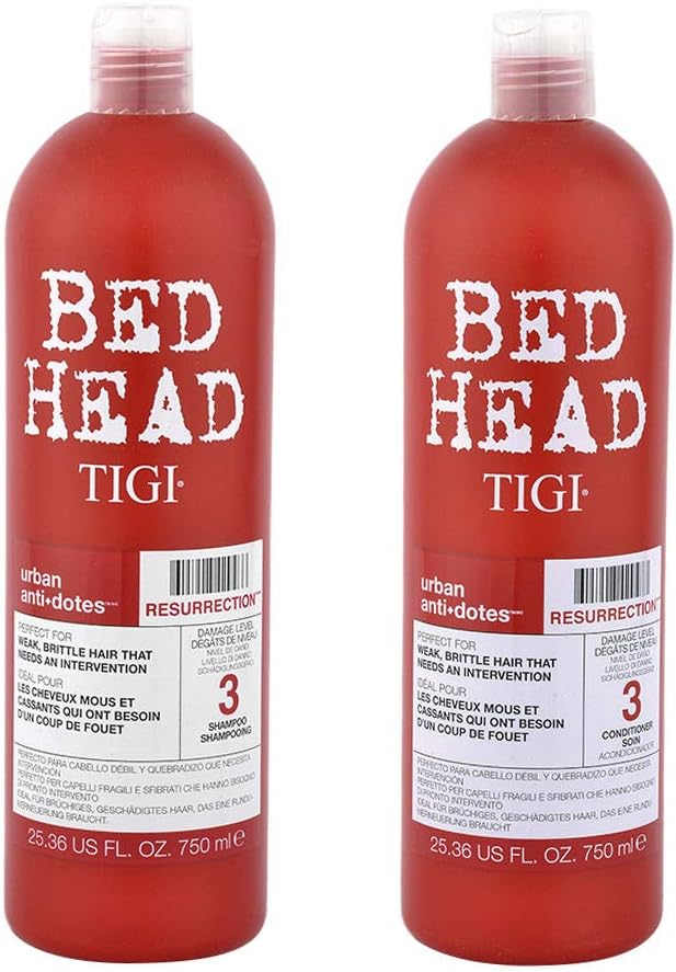 Bed Head Tigi Resurrection Shampoo/Conditioner (25. 36Oz) Set