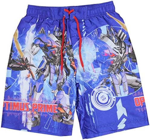 Transformers Little Boys' Optimus Prime Swim Trunks