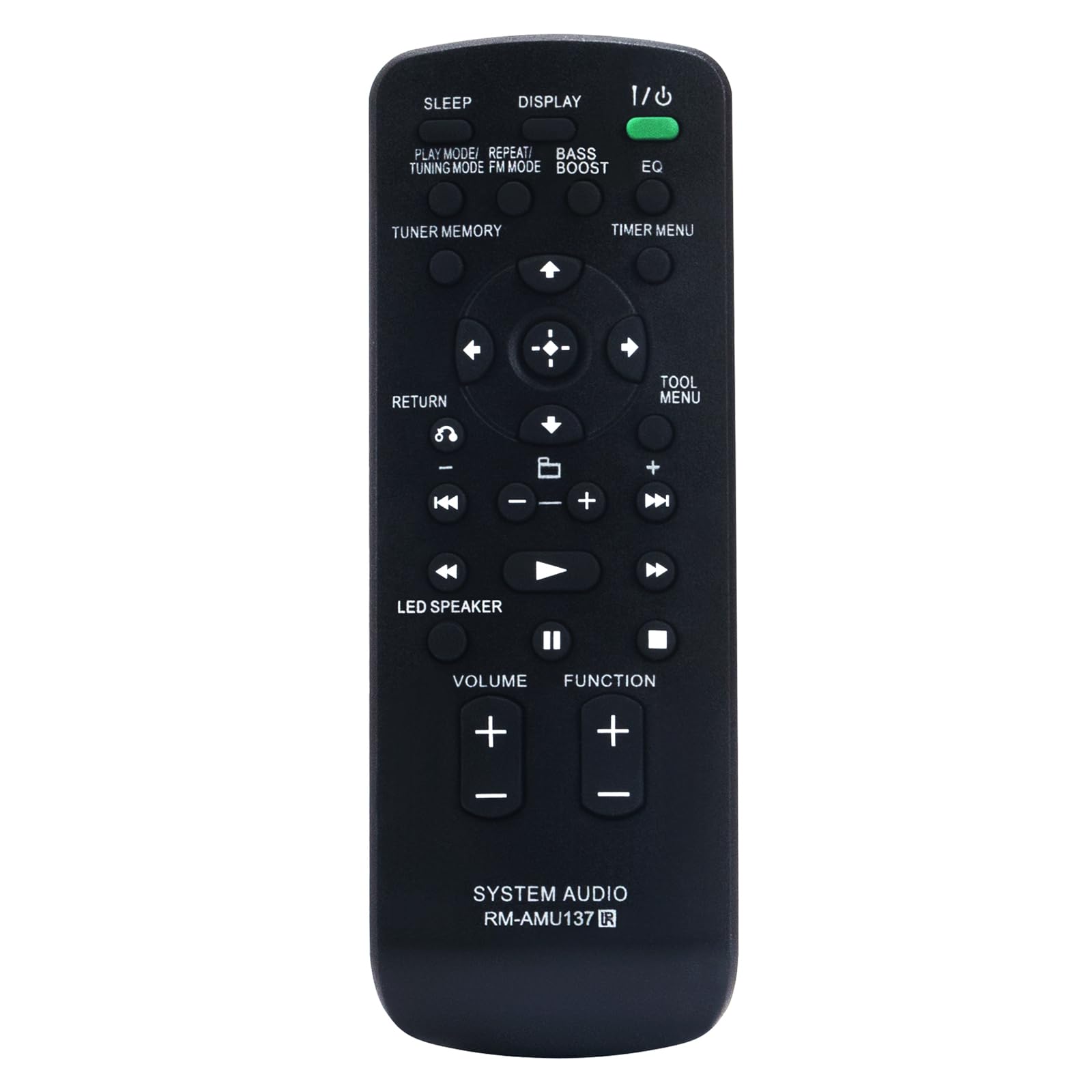 Amazon.com: RM-AMU137 Replaced Remote fit for Sony Home Audio