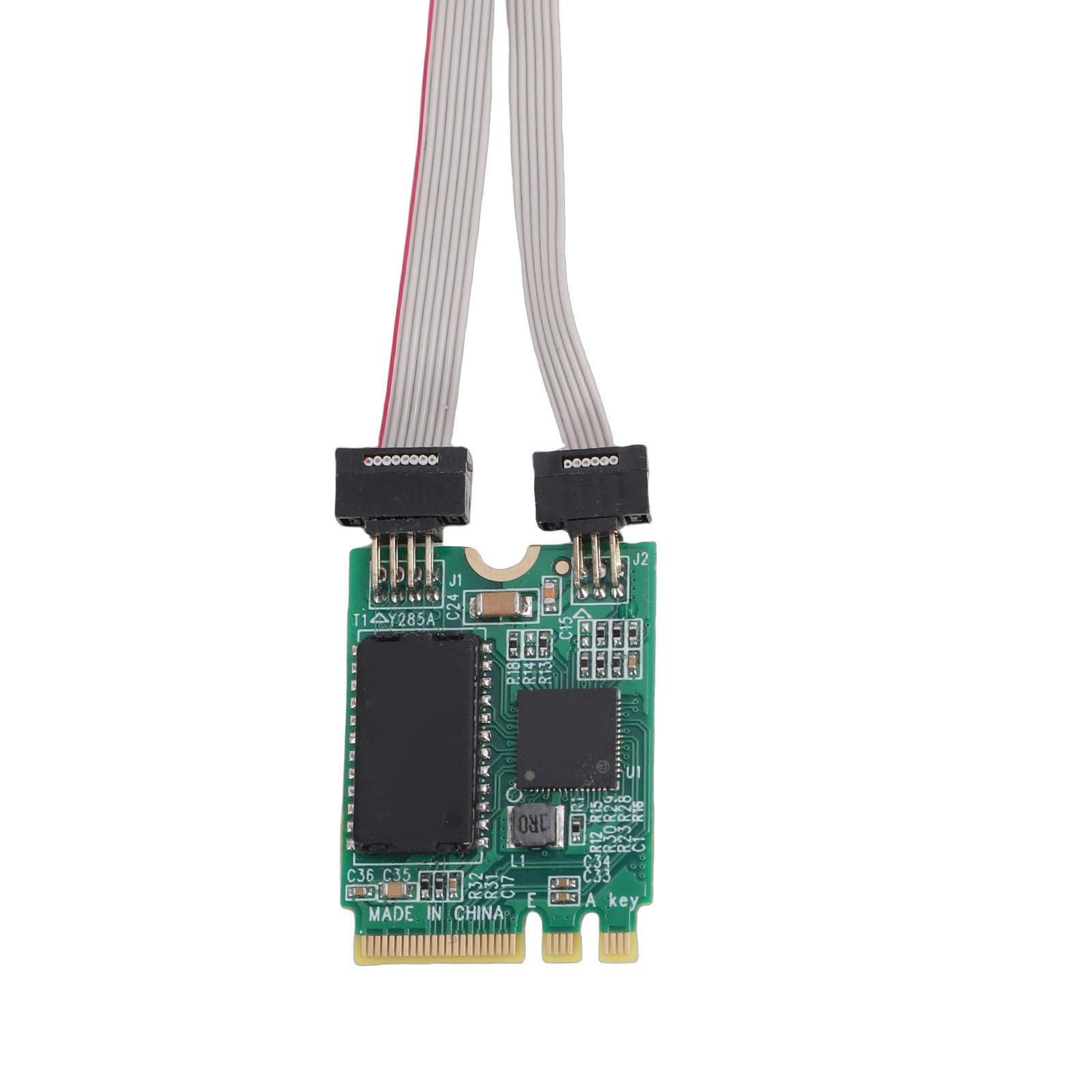 Scheda di Rete Gigabit Ethernet da 2,5 G con Chiave M.2 A+E, Scheda di Controllo Industriale con Porta RJ45 con Trasmissione Dati Stabile per Computer Portatile Desktop