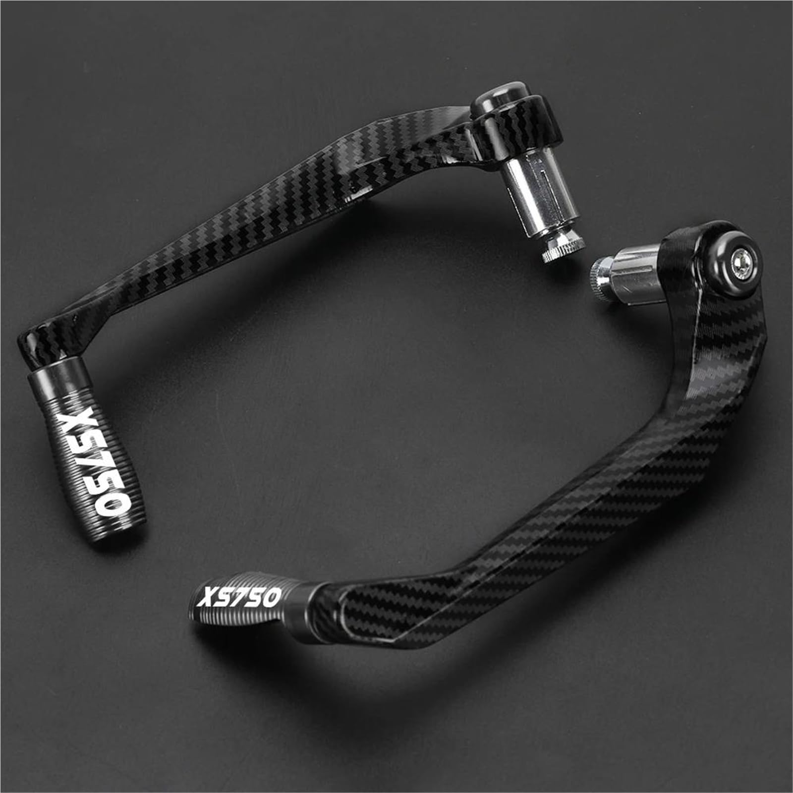 Hizorb Gris Handguards For Y-Amaha Xs750 Xs 750 1977 1978 1979 1980 1981 1982 All Models Motorcycle Handlebar Grips Guard Brake Clutch Lever Protector(Gris)