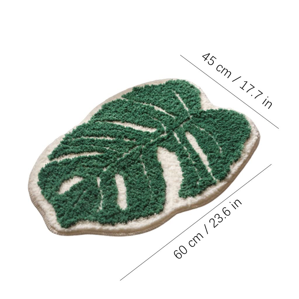 Squisito Tappeto da Bagno in Cotone Morbido Peluche Peloso Lavabile Tappeto shag Tappeto Antiscivolo Tappeto Creativo Cucina Interna Camera da Letto Soggiorno Comodo