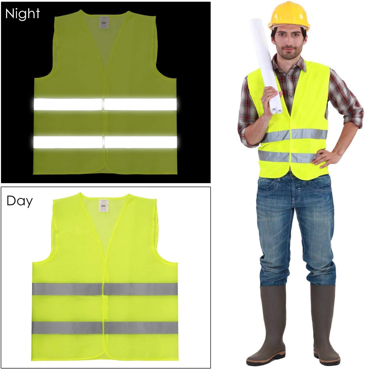 UKB4C Roadside Warning Triangle Car Kit Pair Of 2 For Roadside Emergency Breakdown - Foldable Deflectors, Wind Tested With Case, Emergency Car Safety Kit For UK And Europe Driving - View #8