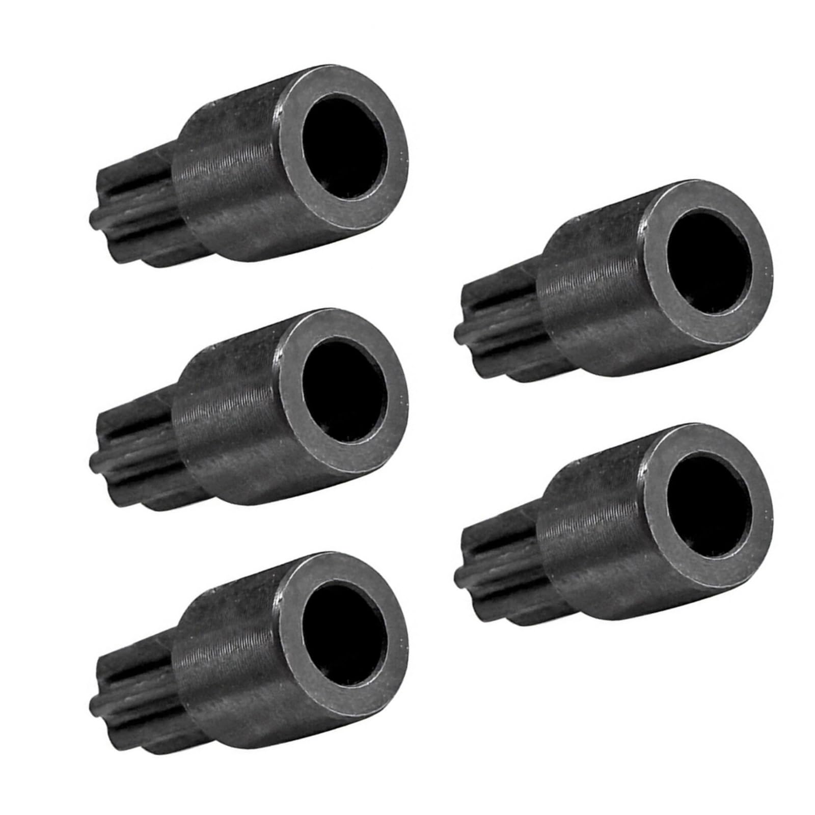 Zyouqi 5 Pack Hardness 7 Tooth Gear For Efficient Brushless Electric Impacts Wrench With 5Mm Shaft Diameter Power Tool Gear