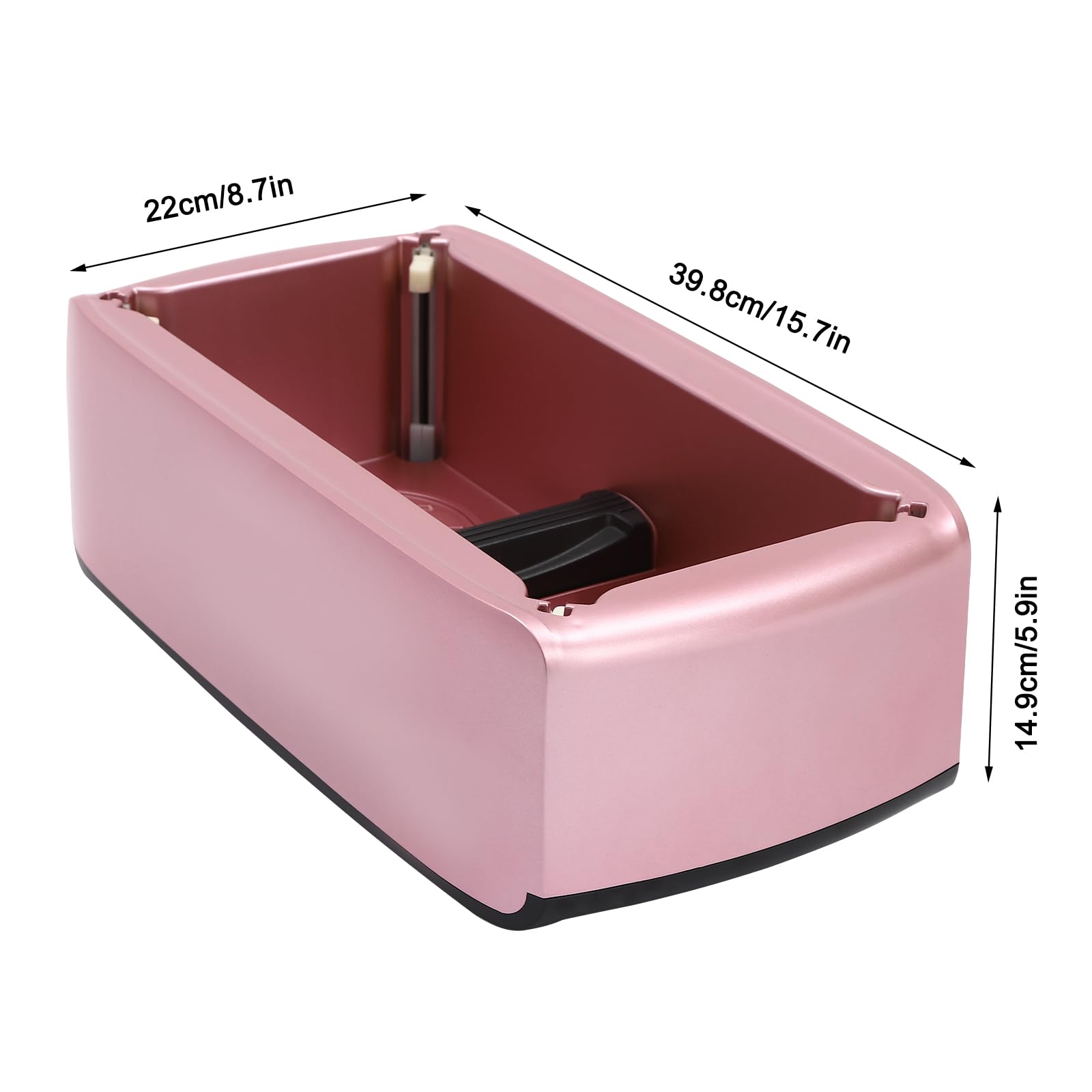 Dispensador Automático De Cubrezapatos | Máquina De 39,8 X 22 X 14,9 Cm con Diseño De Fácil Instalación. Ideal para Hogares, Oficinas, Tiendas Y Supermercados. Purple