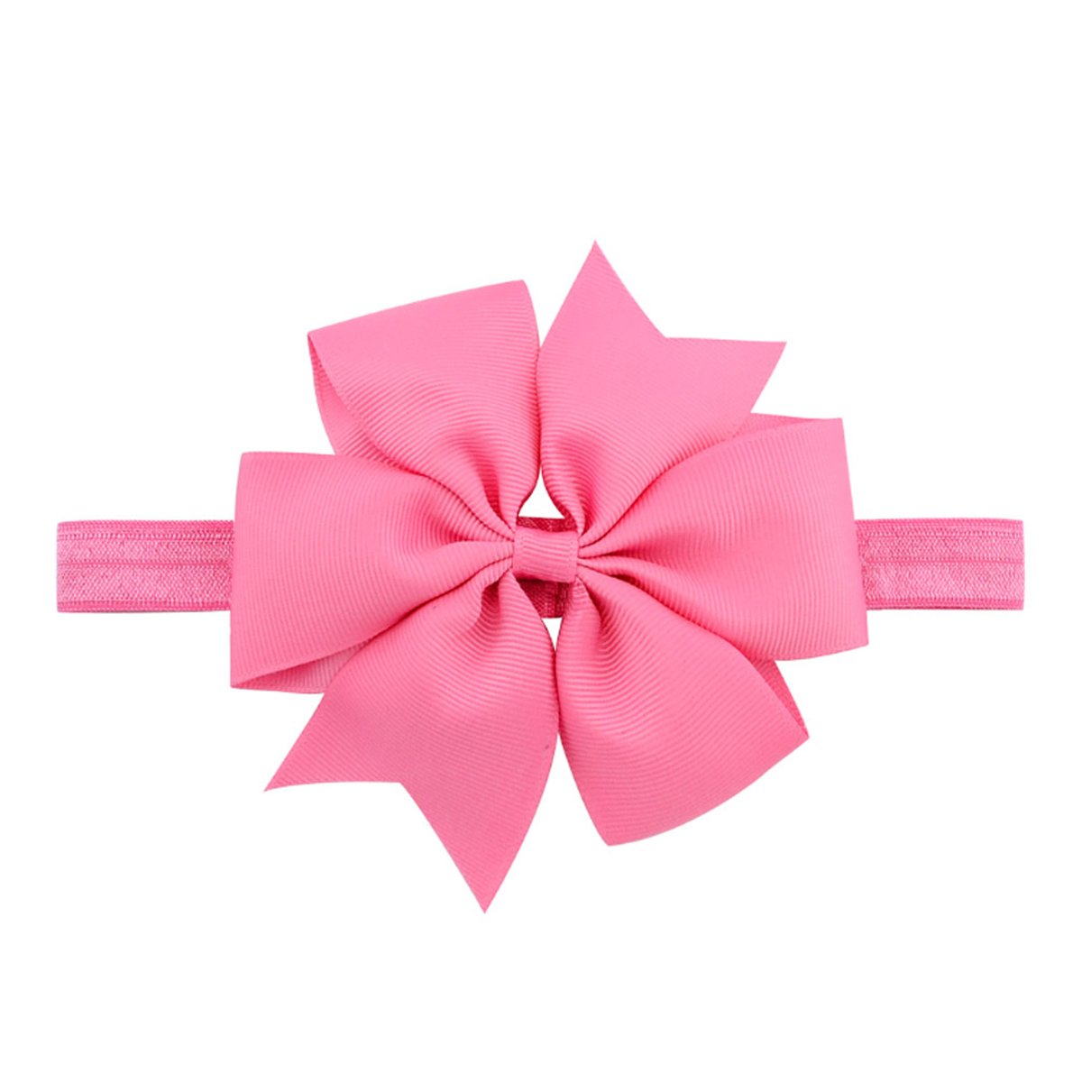 Diademas Bebe Niña, Paquete de 20 Diademas Elásticas con Arcos de Pelo de 4.3" Diseño de Regalo Surtido de Colores para Recién Nacido