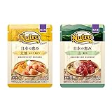 Nutro 【冷凍】 日本の恵み 成犬用 お試し2種バラエティセット 80g×2袋 国産 総合栄養食 無添加(着色料) 厳選自然素材 ドッグフード 消化吸収に良い 大容量 ニュートロ フローズン パウチ 好き嫌いが多い愛犬に(はかた地どり・鹿肉)お一人様1点限り