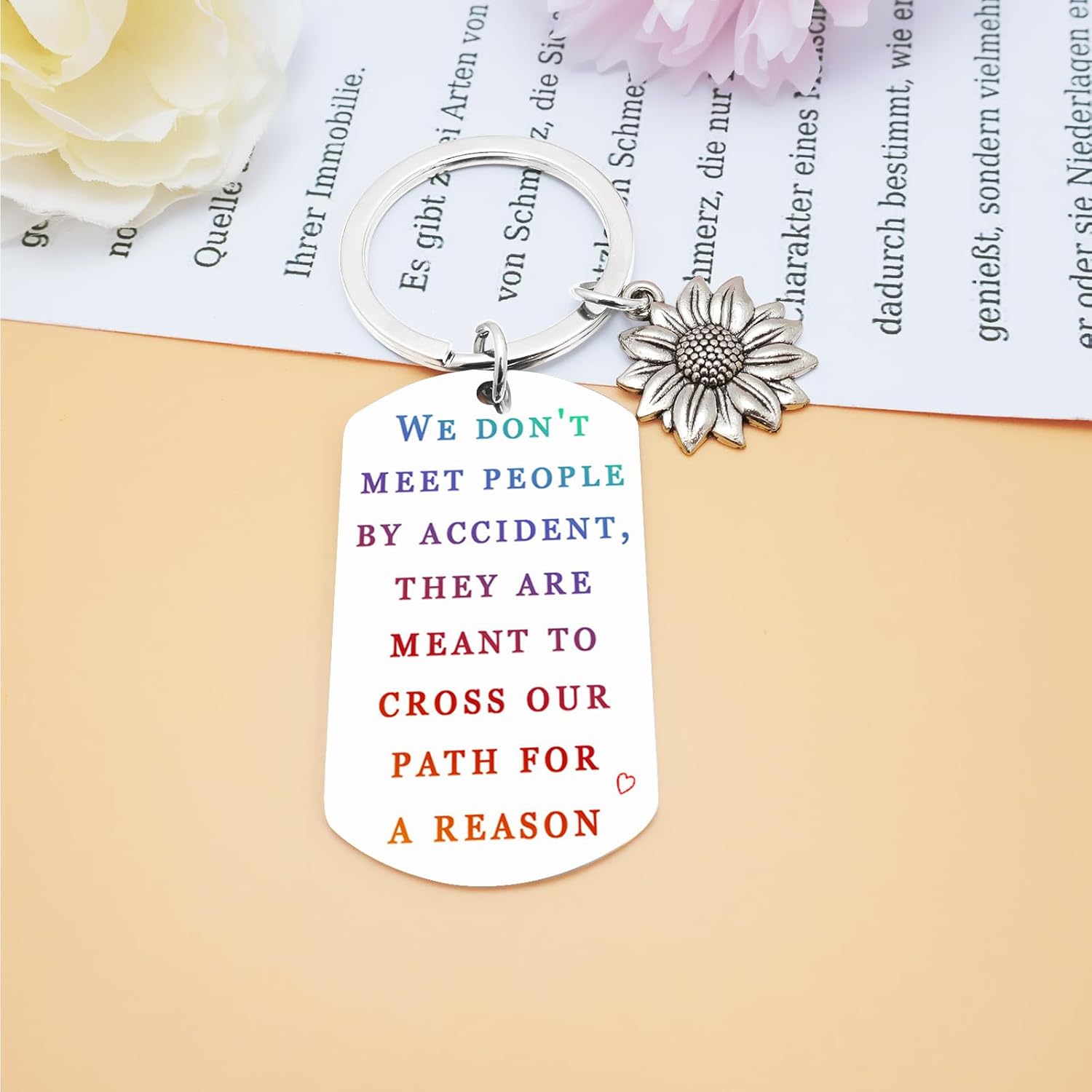 Farewell Keychain Gift for Friends, Colleagues, Boss, Coworker Leaving Gifts Coworker Leaving Keychain For Boss & Work Bestie Gifts - Image 4