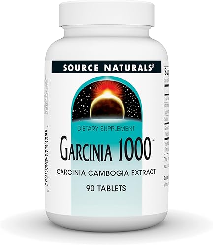 Source Naturals Extracto de Garcinia Cambogia, 1,000 mg - 90 Tabletas