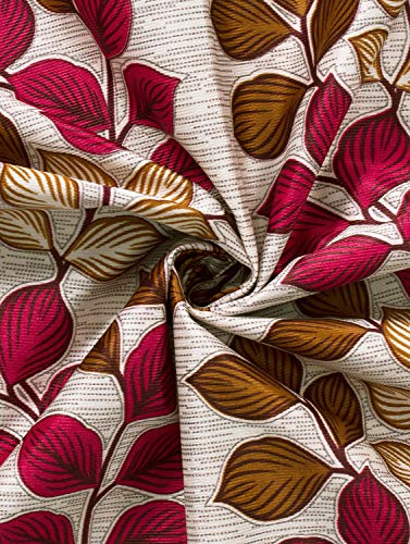 Image of Story@Home Modern Polyester Floral Pattern Eyelet Combo of 4 Piece Printed Ringtop Window Curtain Set for Drawing Room, Bedroom and Hall - 5 Ft, Maroon