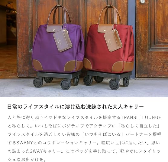 Amazon｜[スワニー] トランジットラウンジ ショッピングカート 21L