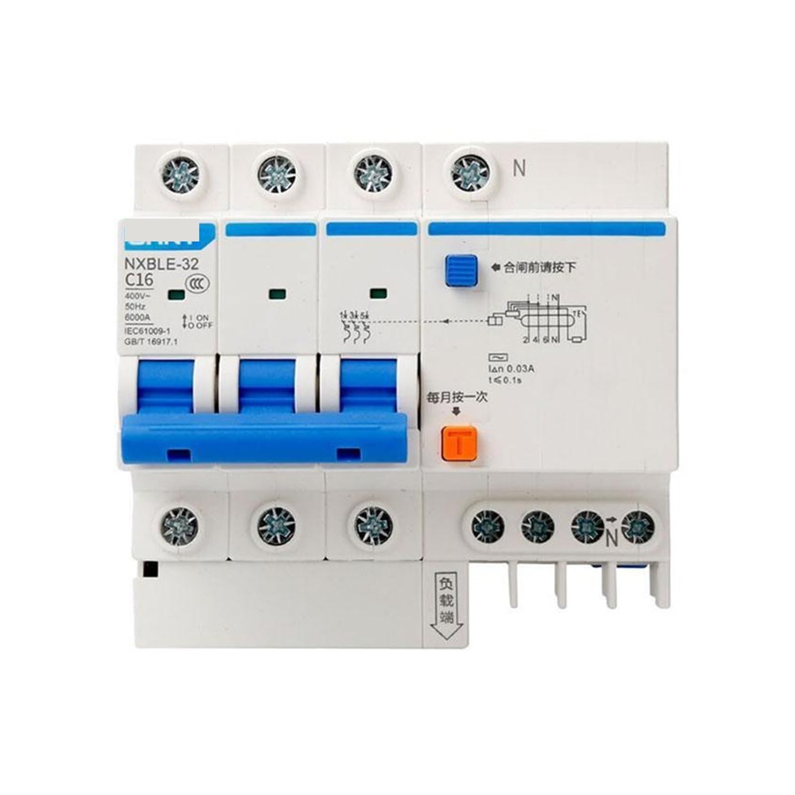 Disjoncteur de fuite miniature NXBLE-32 protège vos circuits des courts-circuits