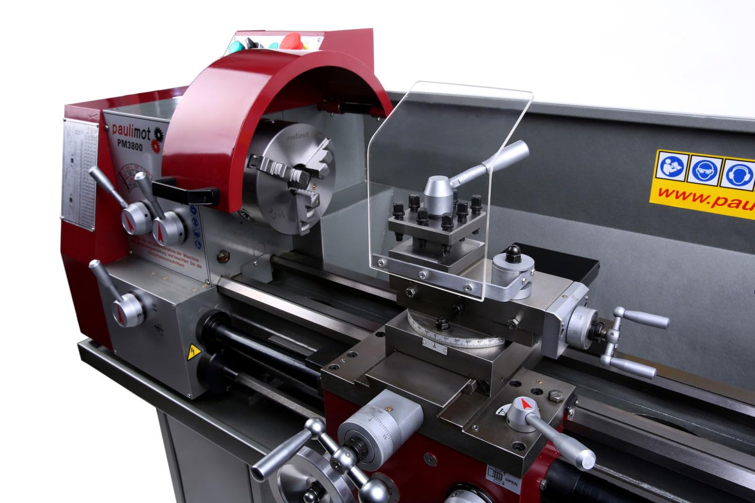 PAULIMOT Drehmaschine PM3800 mit 400 Volt Motor