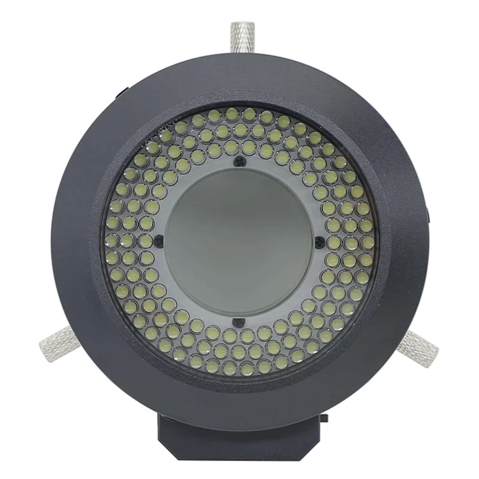 Średnica 62mm Mikroskopowa lampa pierścieniowa LED z regulowanym polaryzatorem Iluminator optyczny Spolaryzowane źródło światła do kamery przemysłowej