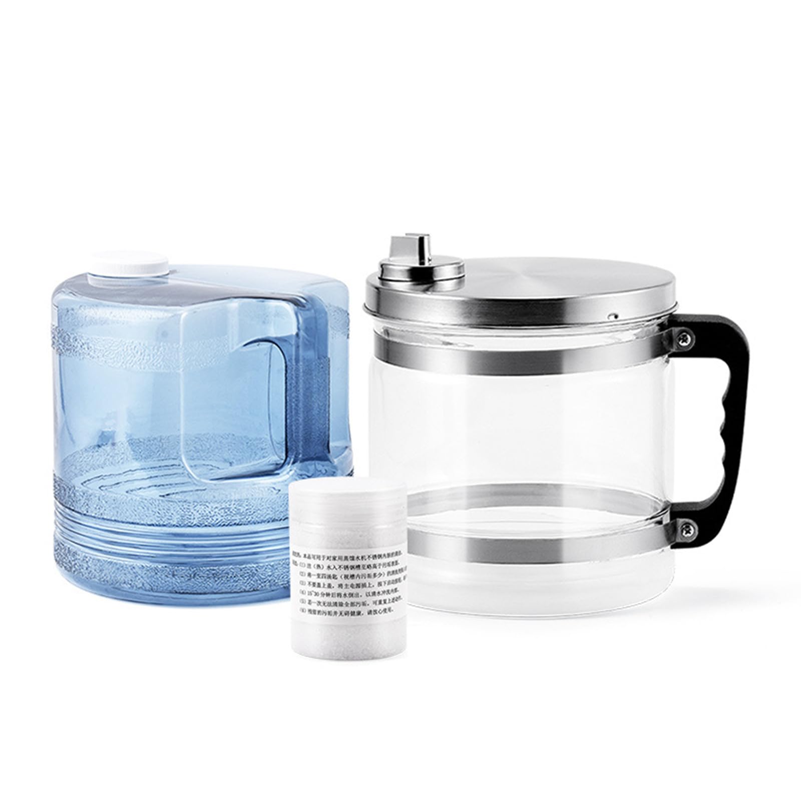 Contenedor colector de agua para encimera, destilador, máquina destilada, botella de repuesto para hogares o laboratorio, almacenamiento de agua destilada
