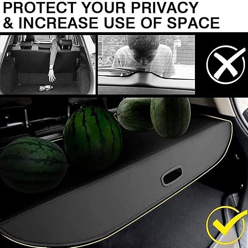 Miniatura 3 de Cubiertas de carga de automóvil para Toyota RAV4 2006 2007 2008 2009 2010 2011 2012 2013, cubierta de carga retráctil para automóvil, estante de