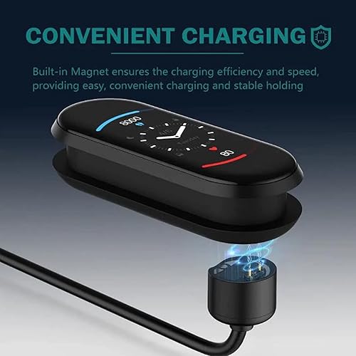 Miniatura 3 de Cargador Mi Band, adaptador de cargador USB de repuesto para reloj inteligente, cable de carga magnético USB para reloj inteligente, compatible con