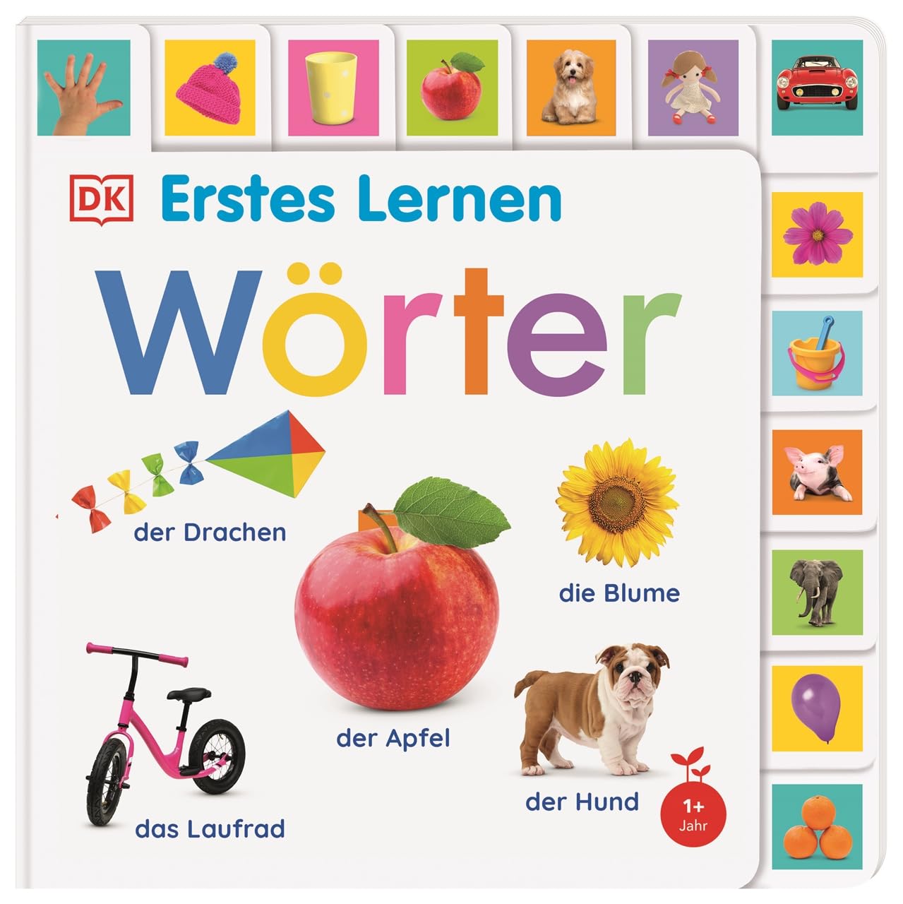 Erstes Lernen. Wörter: Pappbilderbuch mit Griff-Register und über 300 Fotos ab 1 Jahr