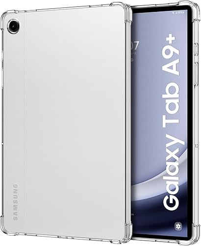 Miniatura 1 de MoKo Funda para Samsung Galaxy Tab A9 Plus de 11 pulgadas 2023 (SM-X210SM-X216SM-X218), ultra delgada, suave, flexible, transparente, carcasa de TPU