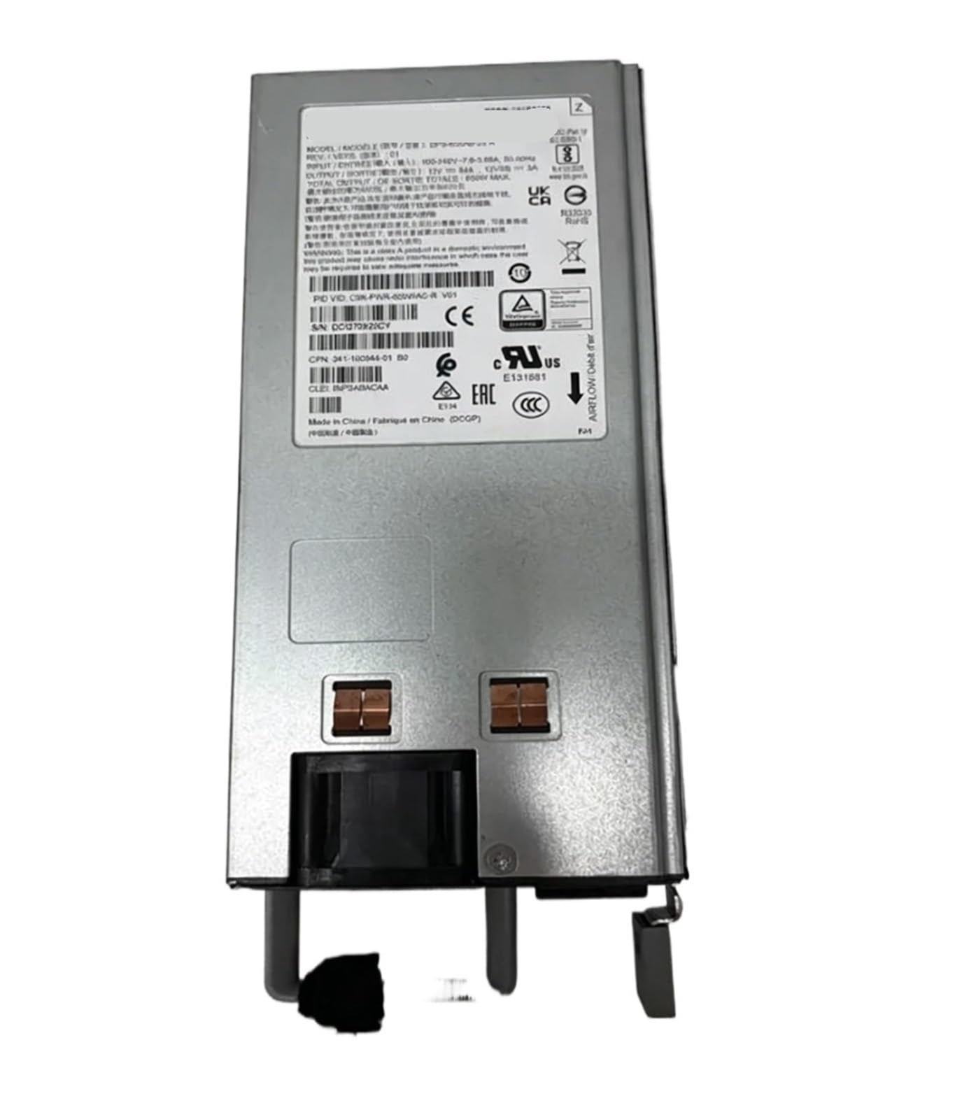TPKMVGAP C9K-PWR-650WAC-R power supply