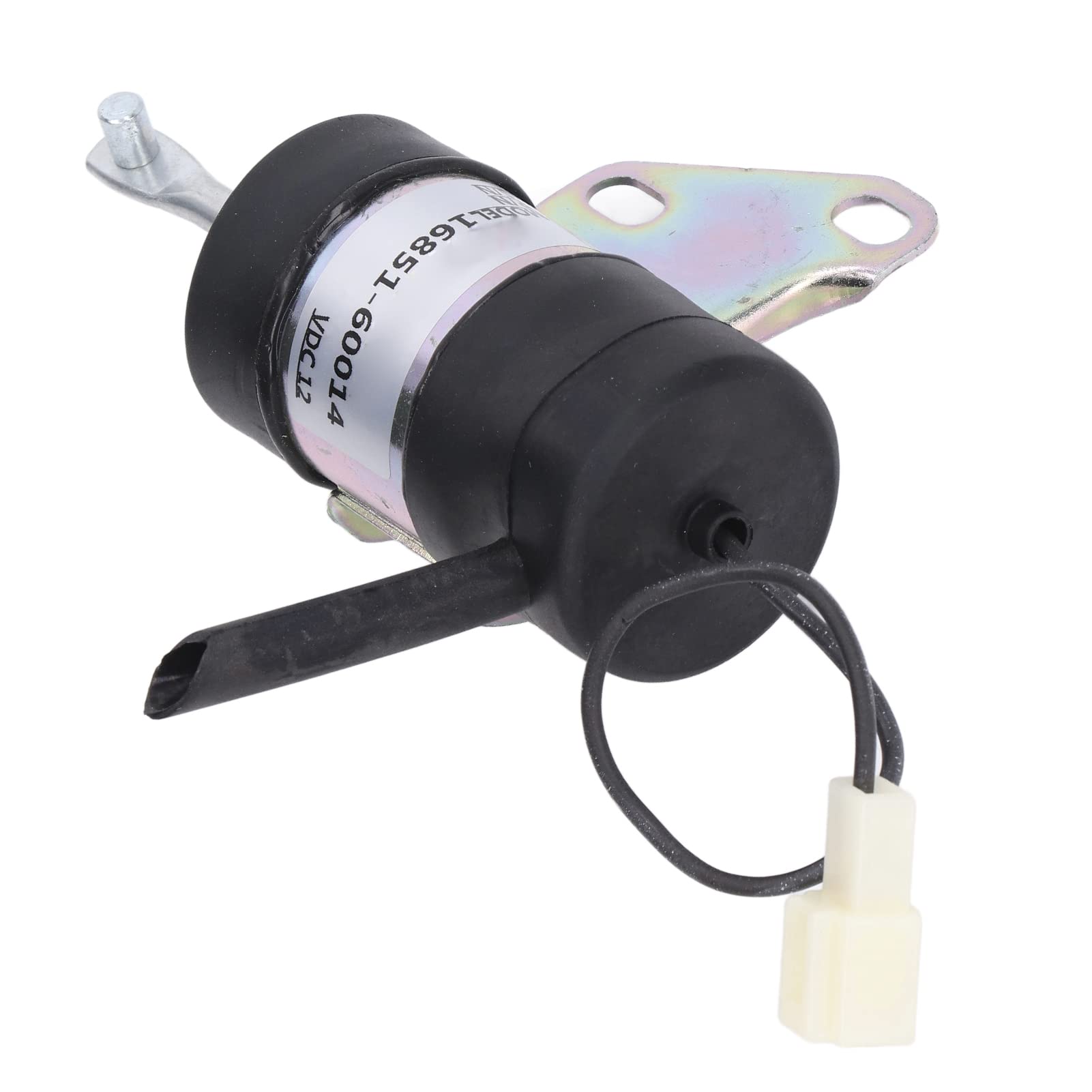 Solenoide di Arresto Carburante 16851‑60014 di Ricambio per Escavatore Trattore Tosaerba Kubota RTV RTV900 D722