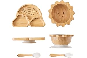 Eco-Friendly Bamboo Baby Dishes for Healthy and Wholesome Feeding