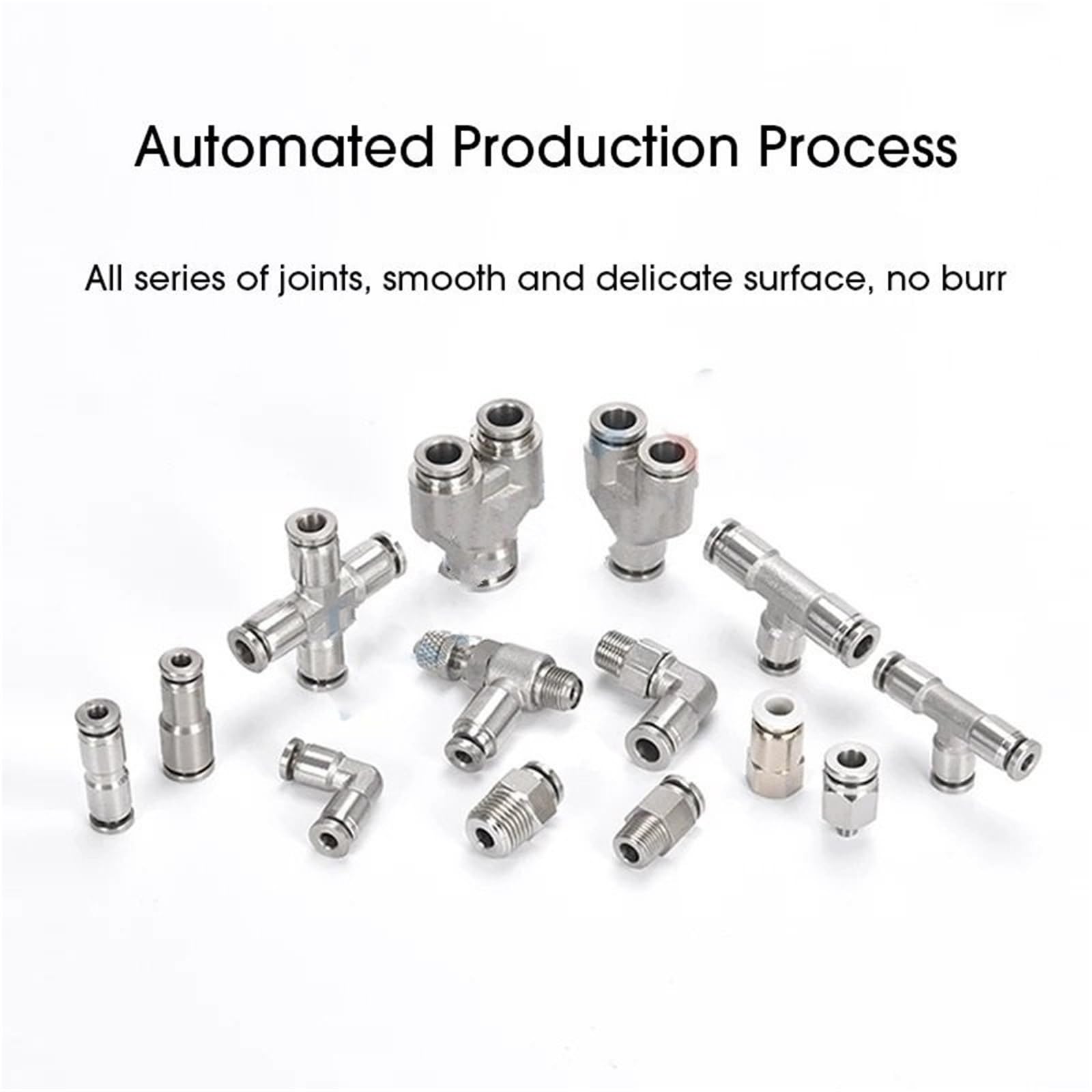 Valvole di sicurezza Raccordo per tubo pneumatico in acciaio inossidabile 304 14/16 mm Raccordo per tubo ad alta pressione e temperatura a sgancio rapido Valvola di Sovrappressione(PK,16MM)
