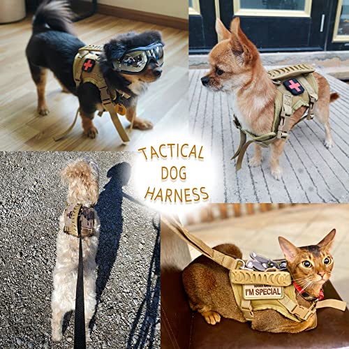 Fxgoing FXGOING001 Tactical Dog Harness Tactical With Rubber Handle K9 Military Adjustable Puppy Pet Vest Harness thumb #3