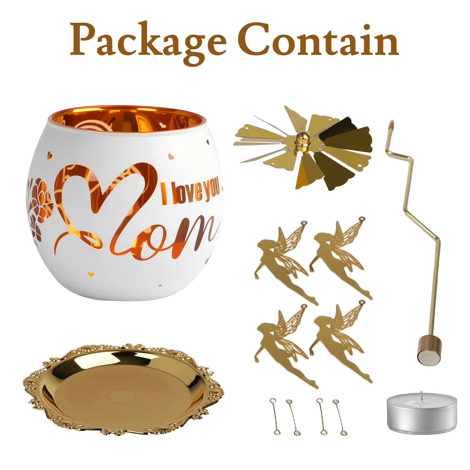 Portacandela antivento con incisione, regalo per donne, regalo per la festa della mamma, portacandela antivento con incisione, regalo di compleanno, regalo di Natale, idea regalo personalizzata
