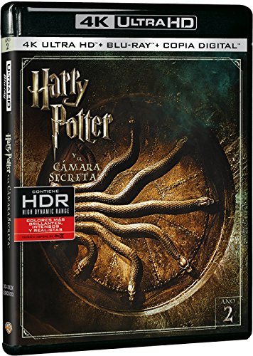 Harry Potter y la Cámara Secreta 4k UHD [Blu-ray]