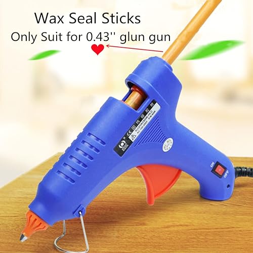 Miniatura 7 de ONWINPOR - 10 varillas de sellado de cera para pistola de pegamento para sello de cera, varillas de sellado de cera para pistola de pegamento de