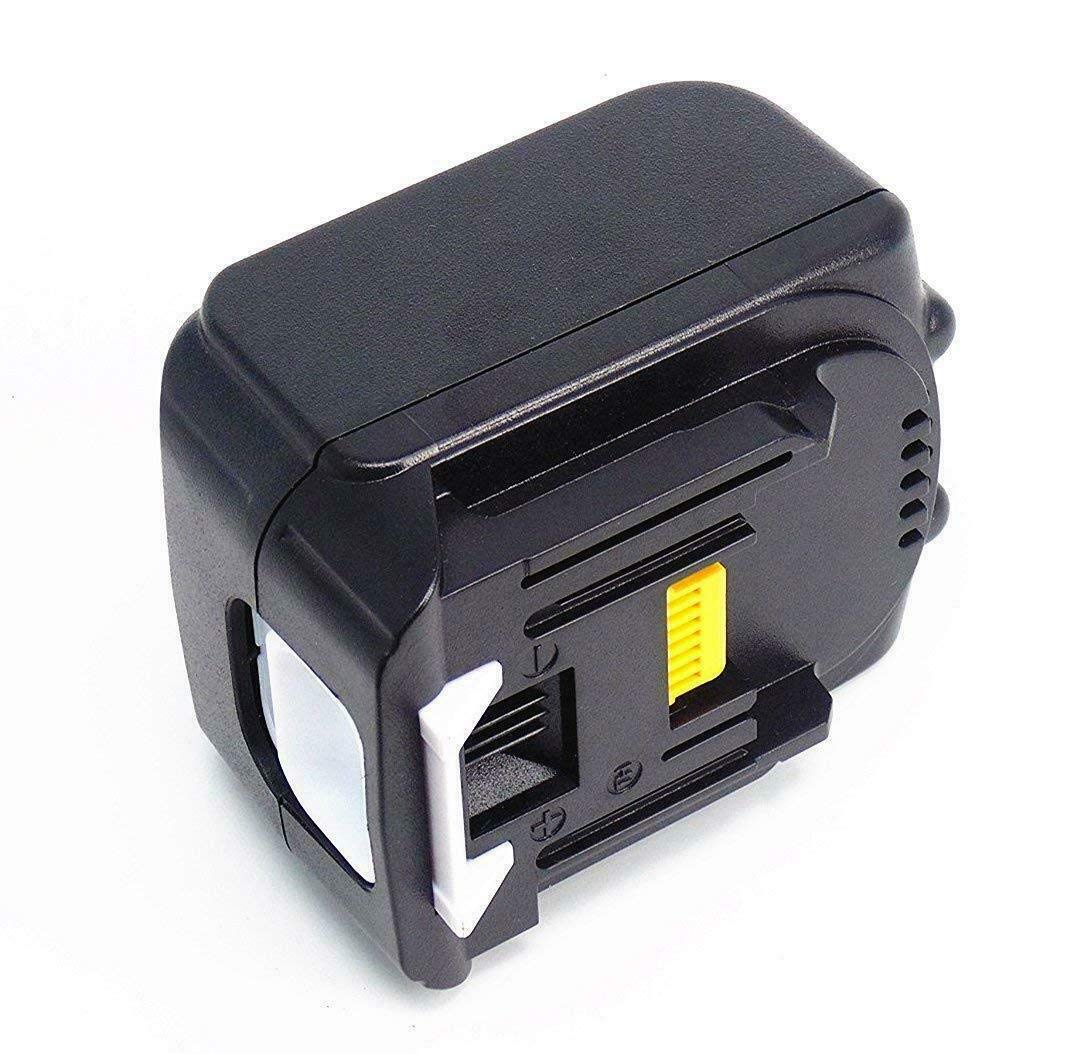 Cargador LED de repuesto con 14,4 V 5,0 Ah batería de herramientas de repuesto para Makita BL1430 BL1415 PS440RFE, BDF440RFE, BTW250RFE, BHR162Z, BHP442Z, BML145, BTP130Z