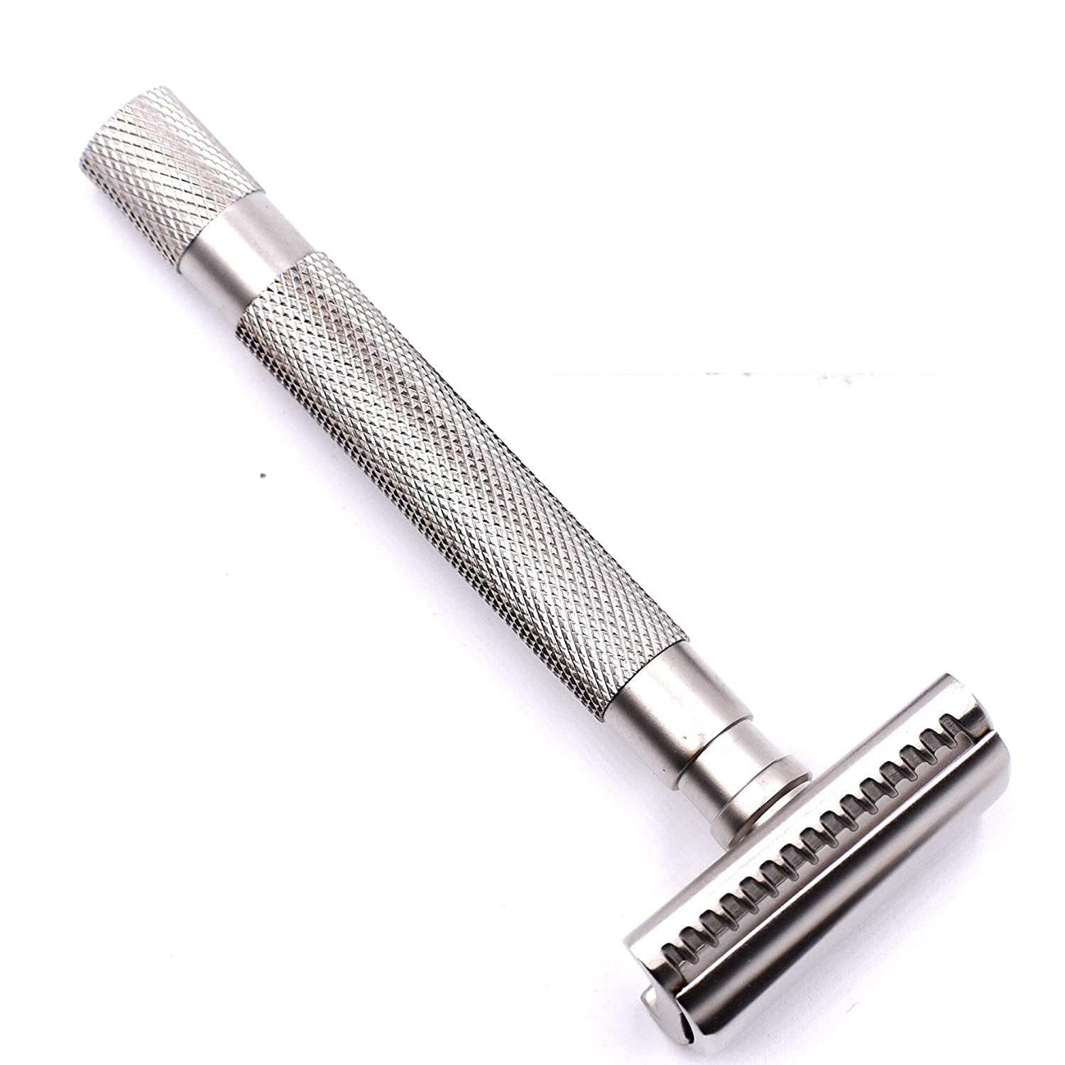 Parker Safety Razor Semi Slant Premium maszynka do golenia - satynowy chrom