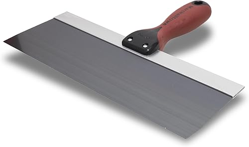 MARSHALLTOWN The Premier Line 4512D - Cuchillo de cinta para yeso y yeso de acero 12 x 3 18
