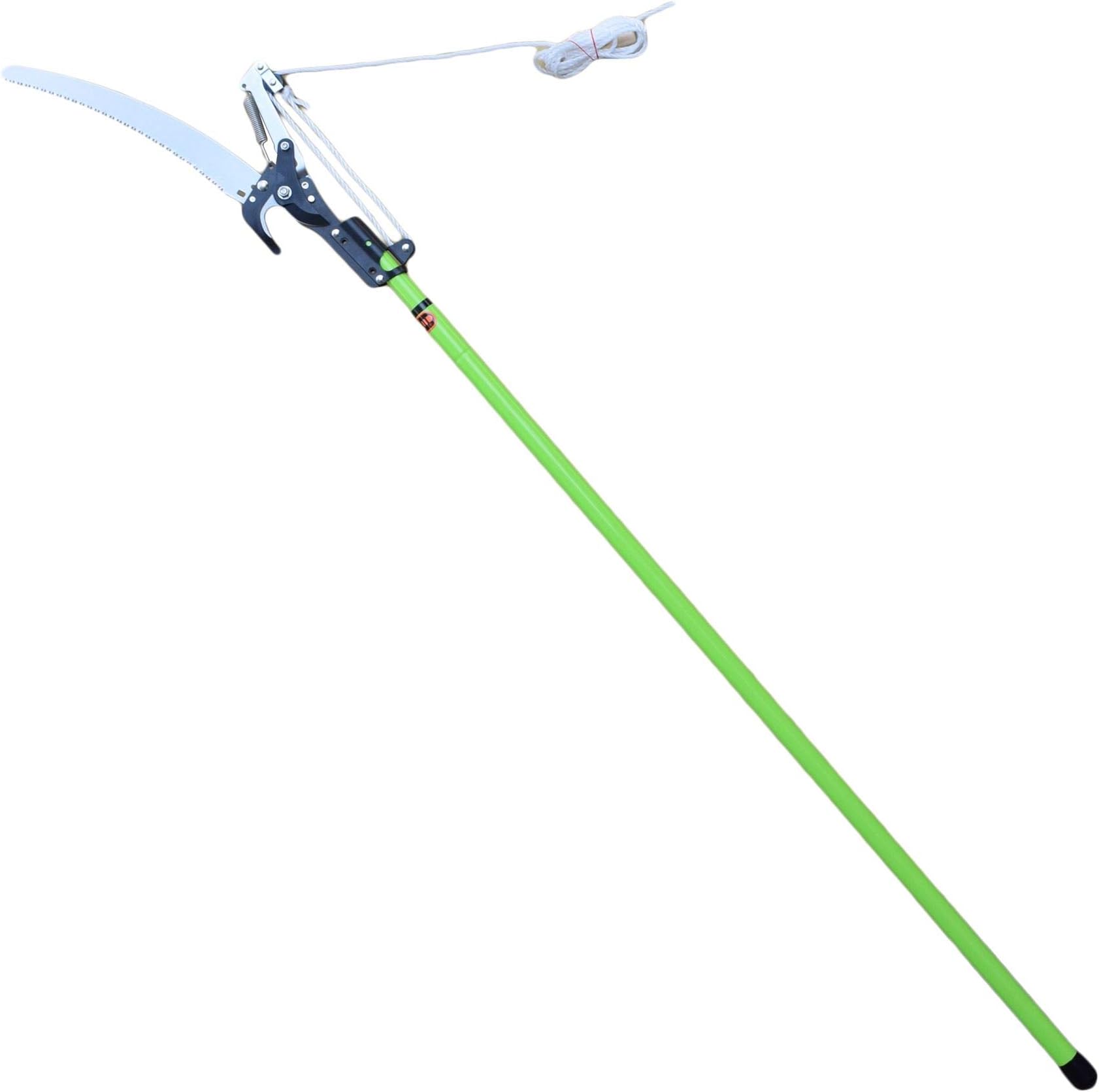 AB Tools-Toolzone Telescopic Extendable High Reach Tree Pruner & Saw Cutter Loppers Cutter with 355mm High Carbon Steel Rectangular Blade