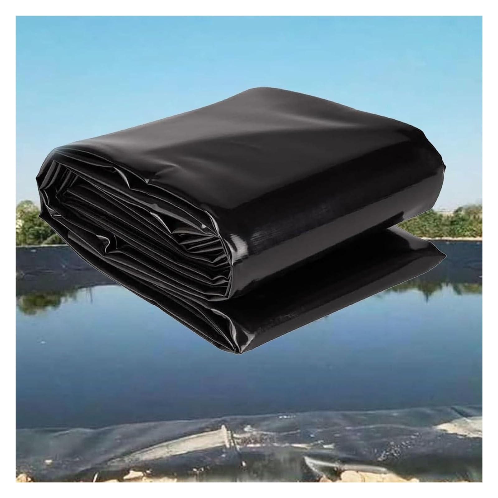Membrane en polyéthylène imperméable et robuste de 0,12 mm