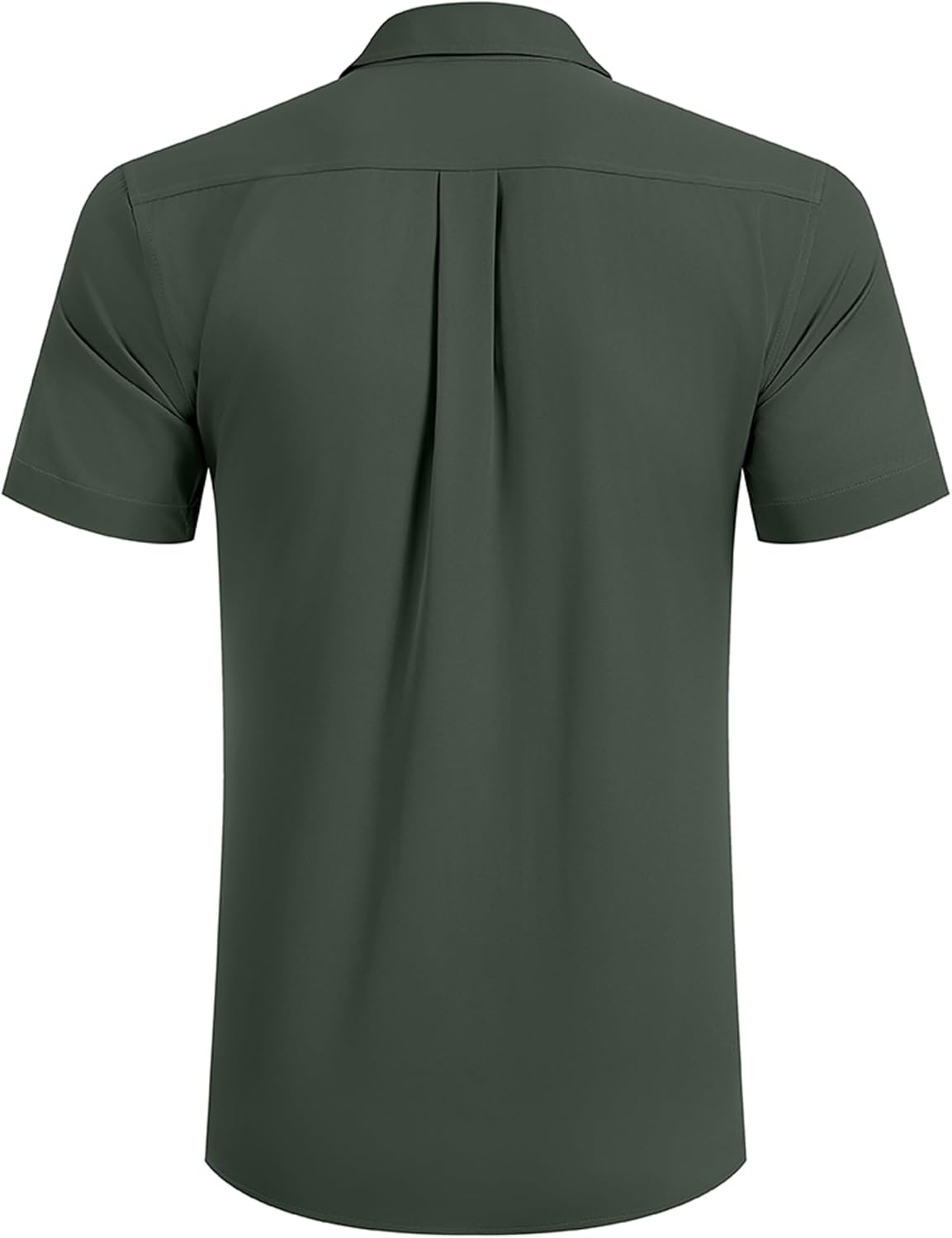 COOFANDY Mens Short Sleeve Dress Shirts Stretch Wrinkle Free Button Down Shirt Casual Summer Top - Image 8