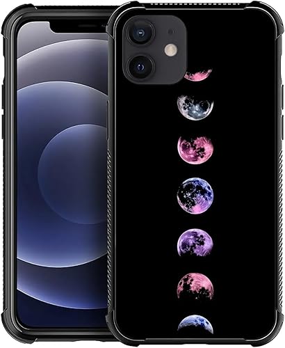 CARLOCA Funda compatible con iPhone 11, Full Moon Change para hombres y niños, TPU suave antiarañazos, a prueba de golpes, diseño único de funda