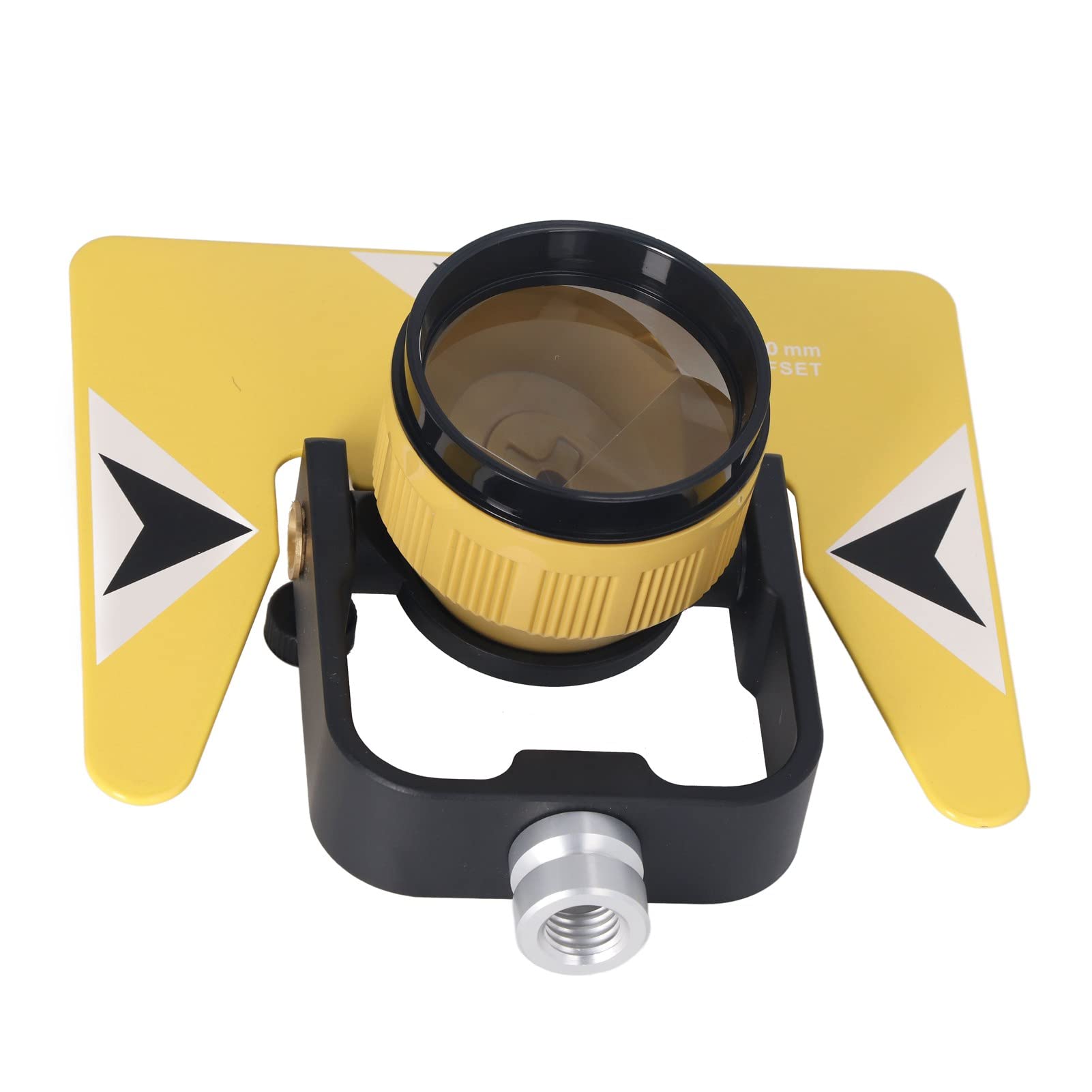 Fafeicy Prisma Topografico Inclinabile con Custodia - Strumento per Stazioni Totali Adatto Sokkia 5/8in X 11 Femmina, Offset Misurazione 0/-30mm