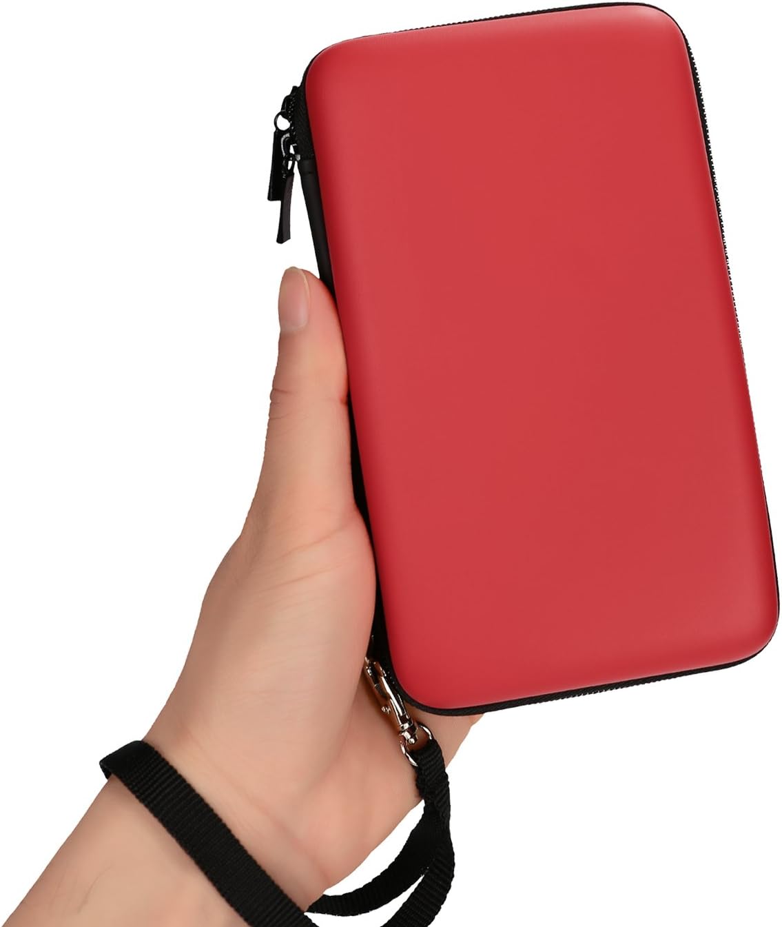 AKWOX Compatible/Replacement for New Nintendo 2DS XL Waterproof Travel Carrying Protectove Case with 8 Game Holders