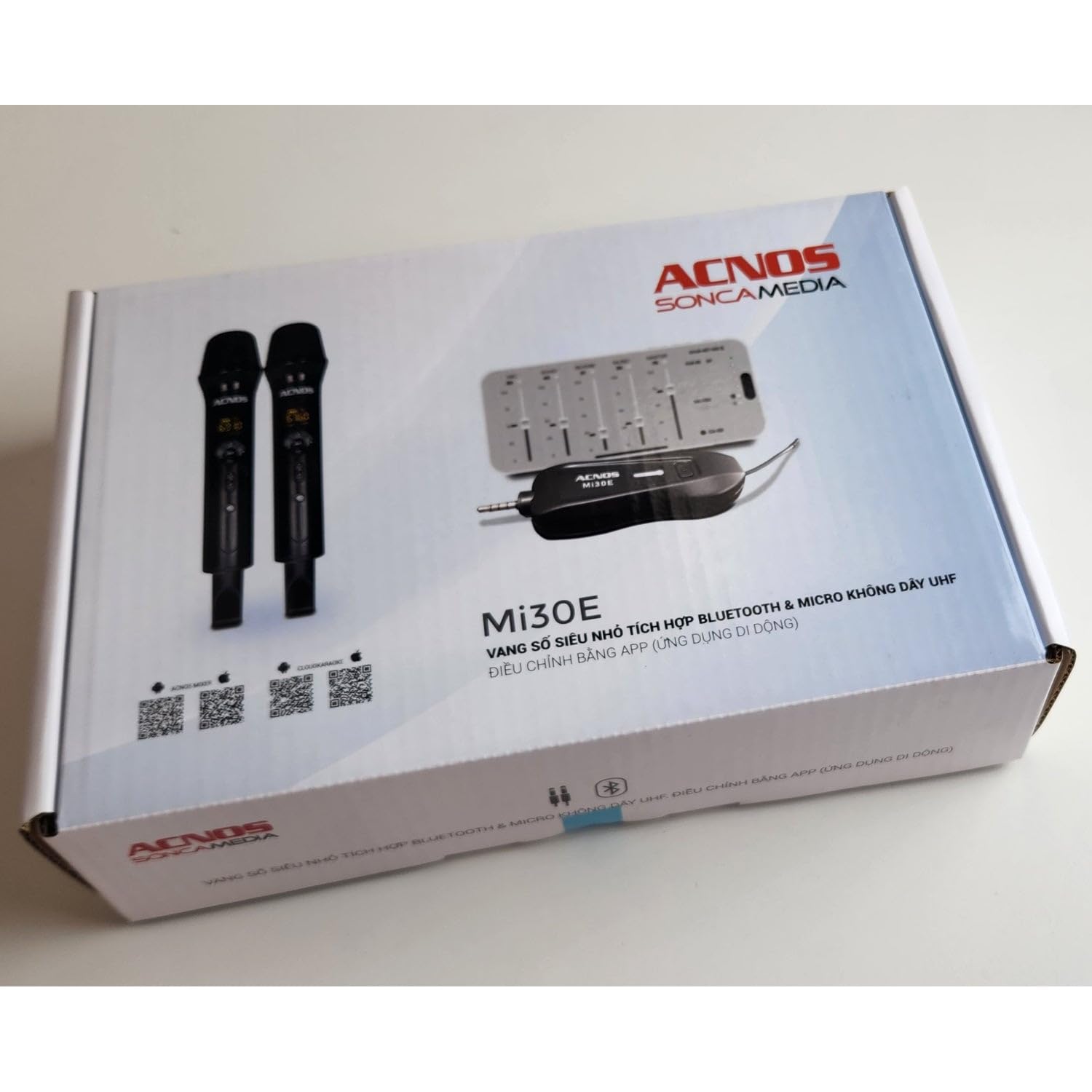 ACNOS Mi-30e Universal UHF Wireless Microphones (with Effects) +