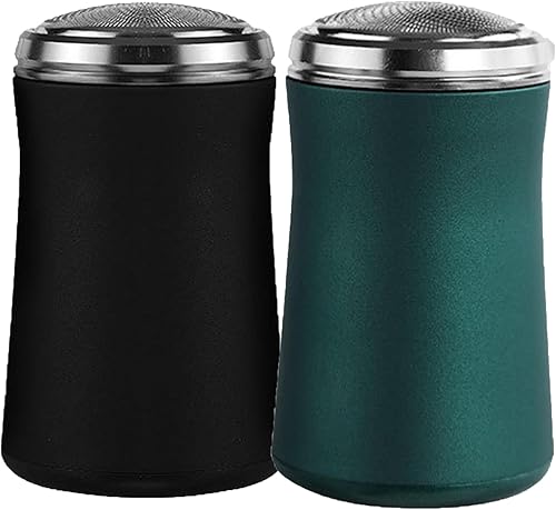 Flinzor - Maquinilla de afeitar eléctrica lavable de tamaño de bolsillo, afeitadora de bolsillo de ilsión, afeitadora eléctrica portátil de bolsillo