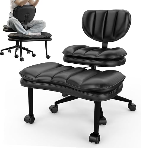 Cross Legged Office Chair