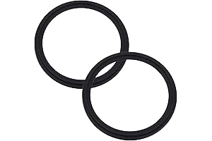 DERNORD 3 inch Tri-Clamp Gasket: FKM Rubber O-Ring for Precision Sealing