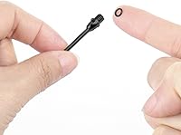 Vista 2 de CyeeLife Puntas de dardos de acero, 12 piezas con 20 anillos de goma, puntos de adaptador de puntos de convertidor